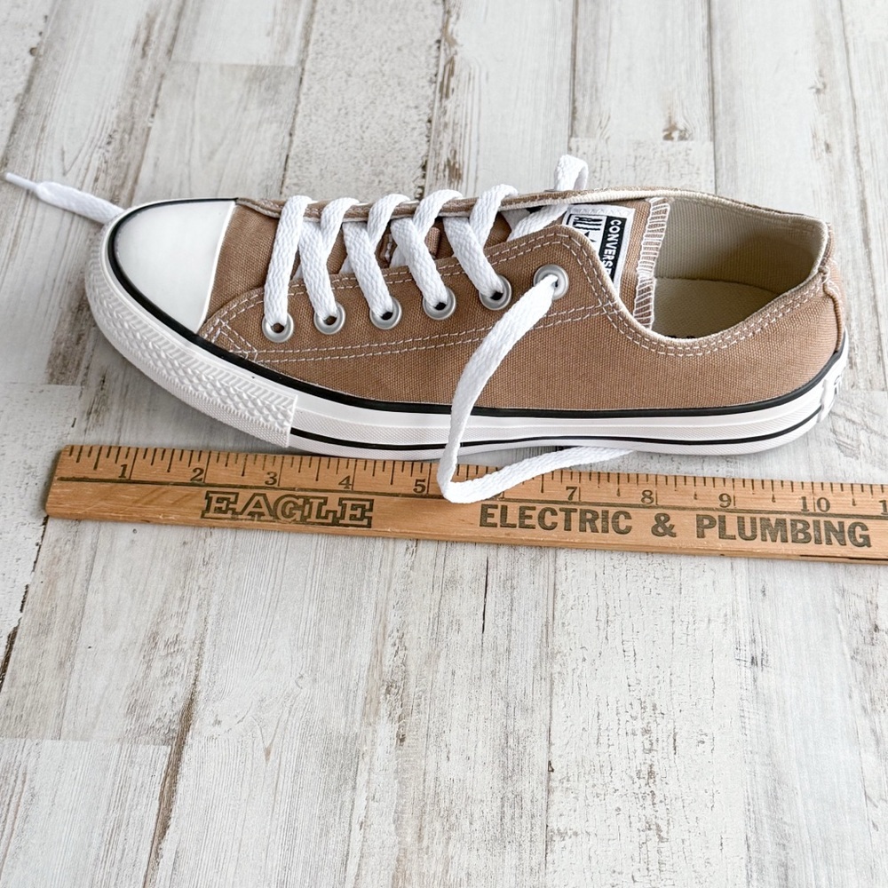 Converse Chuck Taylor All Star Low Top Hot Tea Tan Sneakers Men 5 / Women 7 - Picture 15 of 15